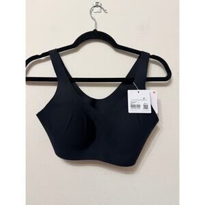 NWT Lululemon Glow Up Bra Black Medium Support B/C Cup Sz S $68 MSRP